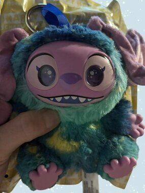 Disney Lilo and Stitch Stitch Sleepy Stars Angel collectible plush keychain